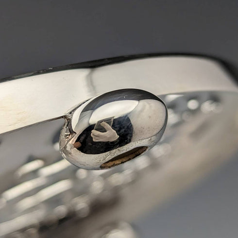 1920年左右英國古董銀盤茶壺杯墊